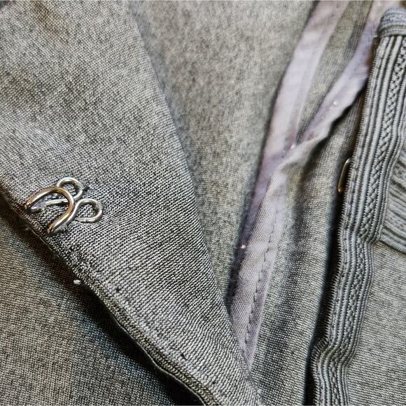 Torrid fitted military jacket gray heather size L - Picture 6 of 11